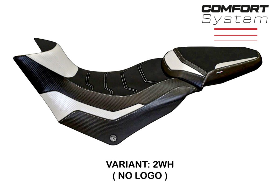 Funda de asiento compatible Ducati Multistrada 950 (17-21) modelo Praga 1 comfort system