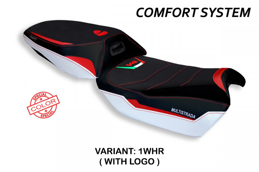 Seat cover compatible Ducati Multistrada V4 (21-22) Rosita special color comfort system model