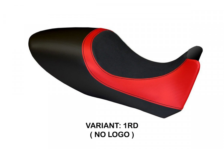 Housse de selle compatible Ducati Diavel (11-13) modèle Arezzo Carbon Color