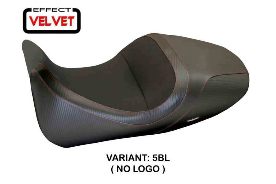 Housse de selle compatible Ducati Diavel (14-18) Imola 1 modèle velvet