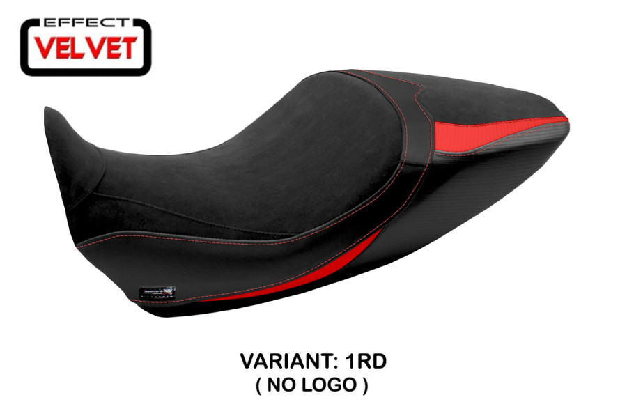 Housse de selle compatible Ducati Diavel 1260 (19-22) modèle Saranda 1 velvet