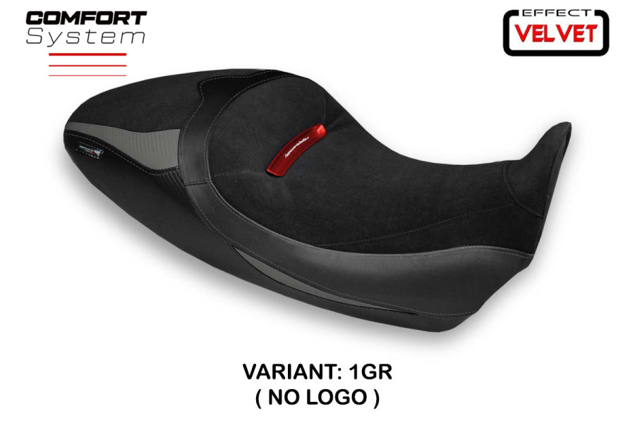 Housse de selle compatible Ducati Diavel 1260 S (19-22) modèle Costanza 1 velvet comfort system