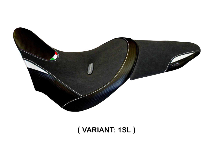 Funda de asiento compatible con Ducati X Diavel (16-22) modelo Castelbuono