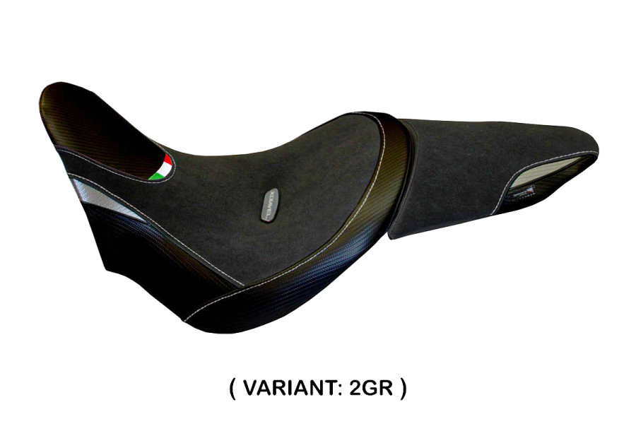 Housse de selle compatible Ducati X Diavel (16-22) modèle Castelbuono