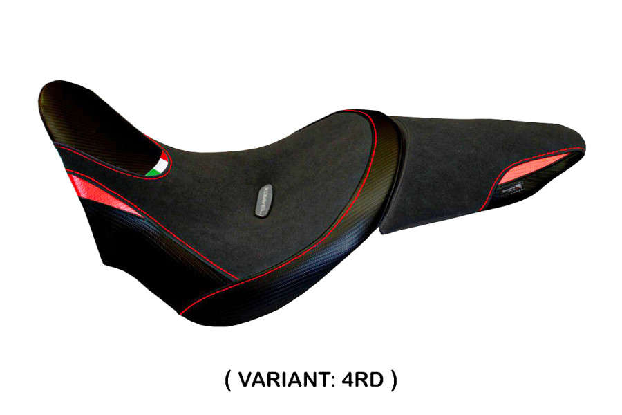 Funda de asiento compatible con Ducati X Diavel (16-22) modelo Castelbuono