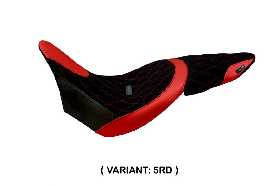 Housse de selle compatible Ducati X Diavel (16-22) modèle Ferrara