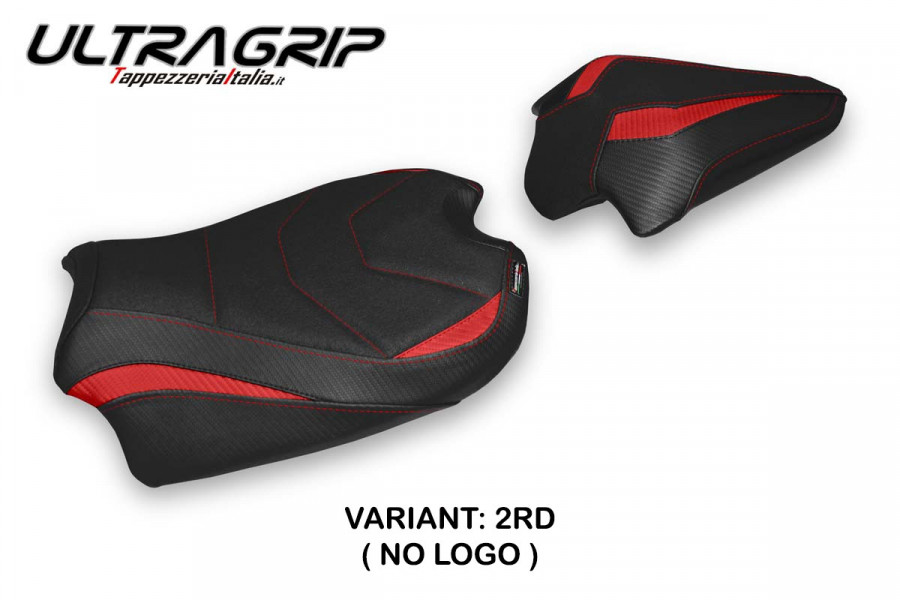 Funda de asiento compatible con Ducati Streetfighter V4 (20-22) modelo Veles ultragrip