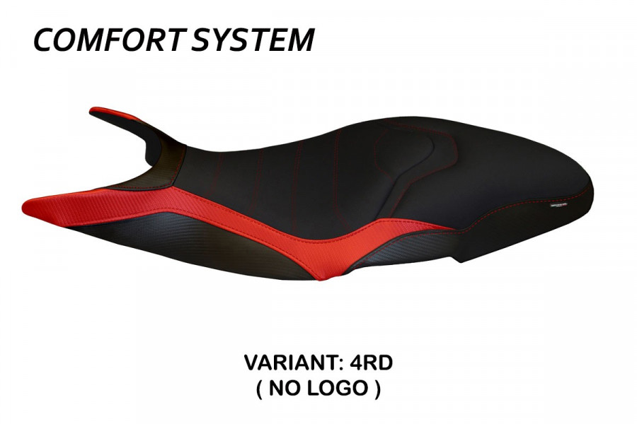 Rivestimento sella compatibile Ducati Super Sport (17-22) modello Pistoia 3 comfort system