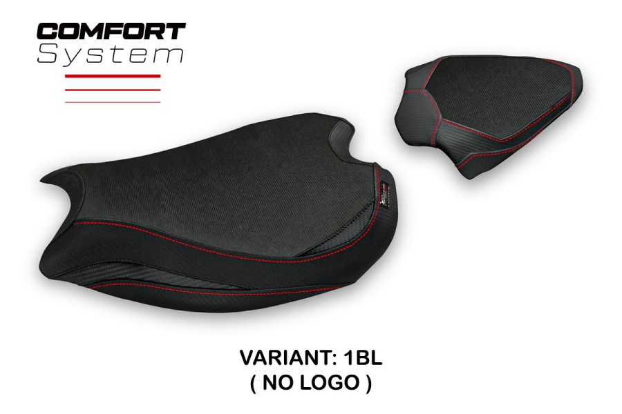 Funda de asiento compatible con Ducati Panigale V2 (20-22) modelo Zatoca comfort system