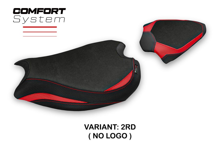 Funda de asiento compatible con Ducati Panigale V2 (20-22) modelo Zatoca comfort system