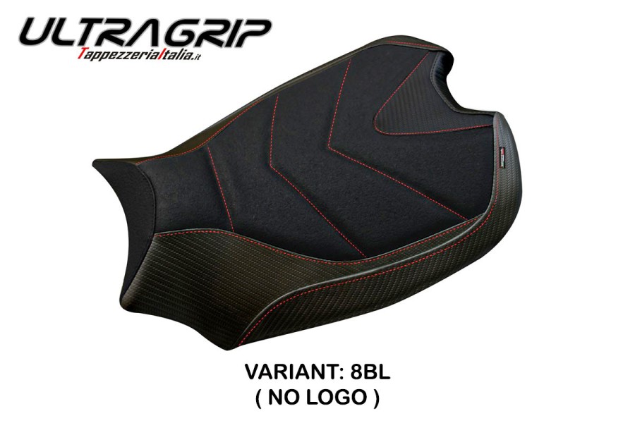 Funda de asiento compatible con Ducati Panigale V4 (18-22) modelo Wanaka 1 ultragrip