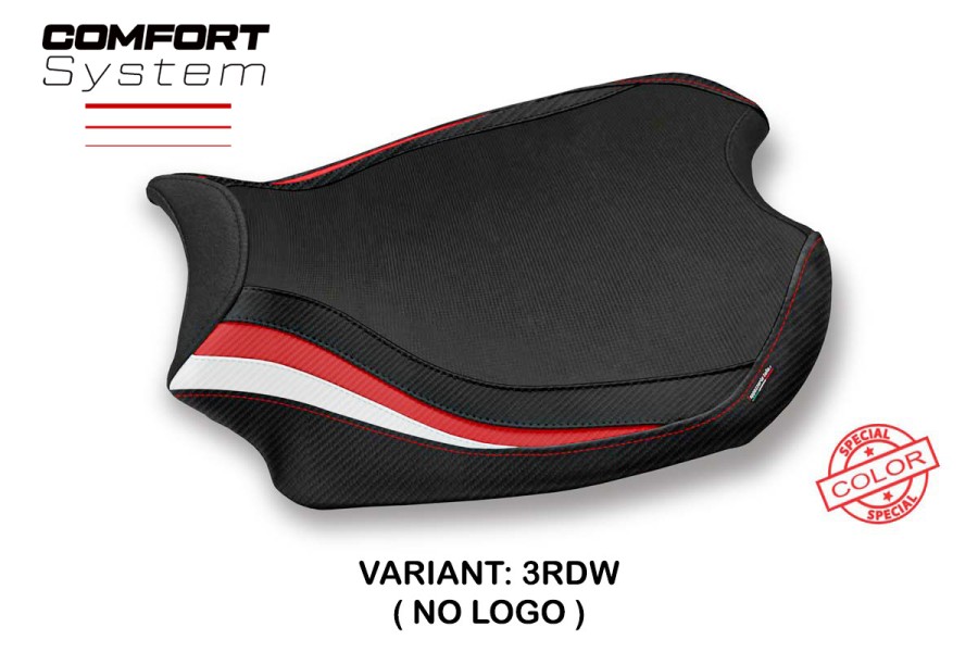 Funda de asiento compatible con Ducati Panigale V4 (18-22) modelo Glinka comfort system