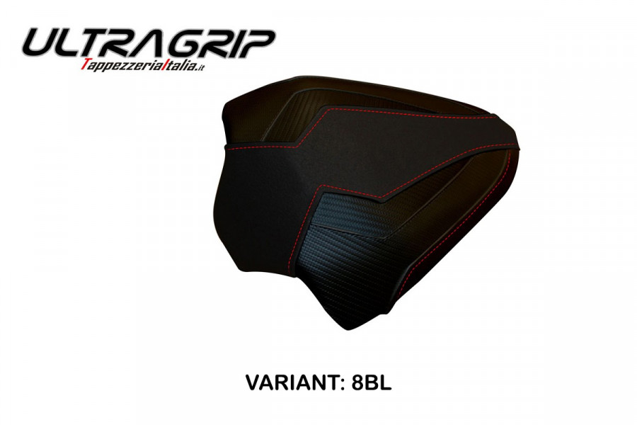 Funda de asiento de pasajero para Ducati Panigale V4 (18-22) modelo Tenby 1 ultragrip