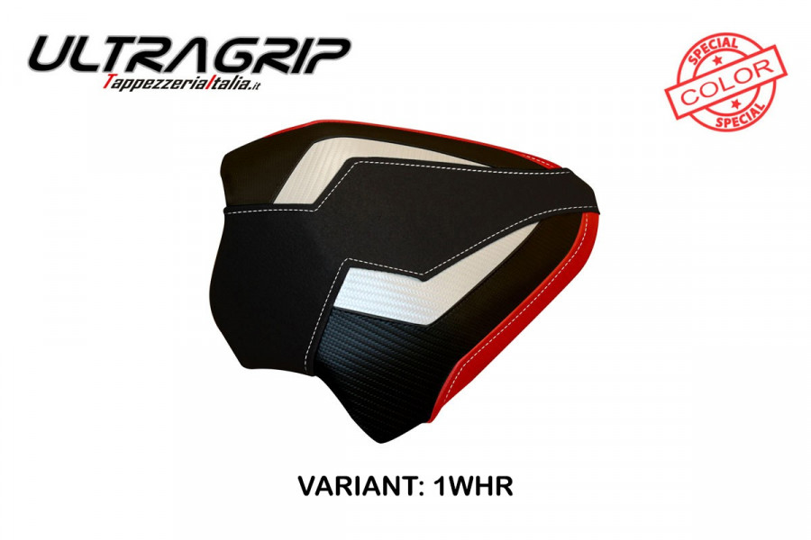 Rivestimento sella passeggero per Ducati Panigale V4 (18-22) modello Tenby special color ultragrip