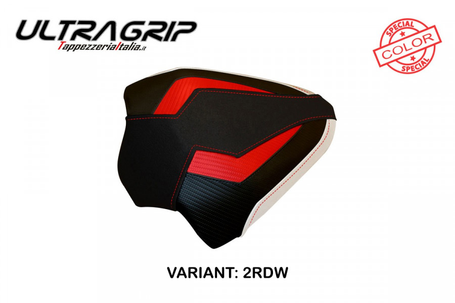 Housse de selle passager pour Ducati Panigale V4 (18-22) modèle Tenby special color ultragrip