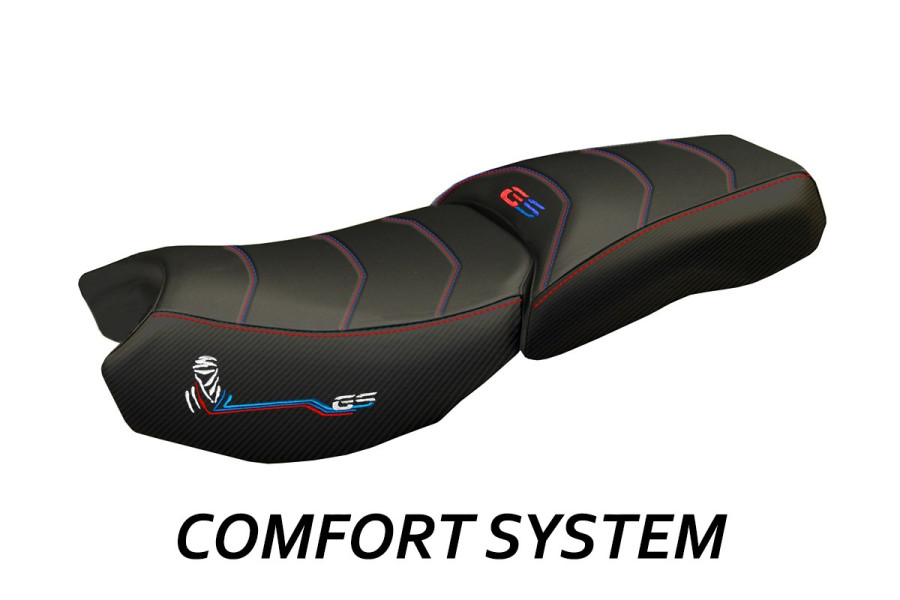 Funda de asiento compatible BMW R 1250 GS Adventure (19-22) Modelo Damtia comfort system