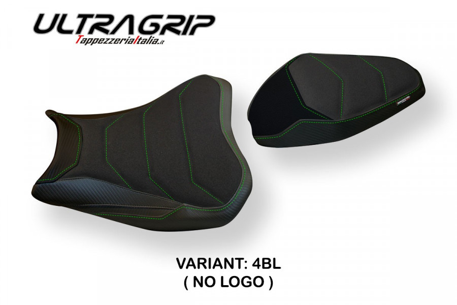 Funda de asiento compatible con Kawasaki Z 900 (17-22) modelo Arad 1 ultragrip