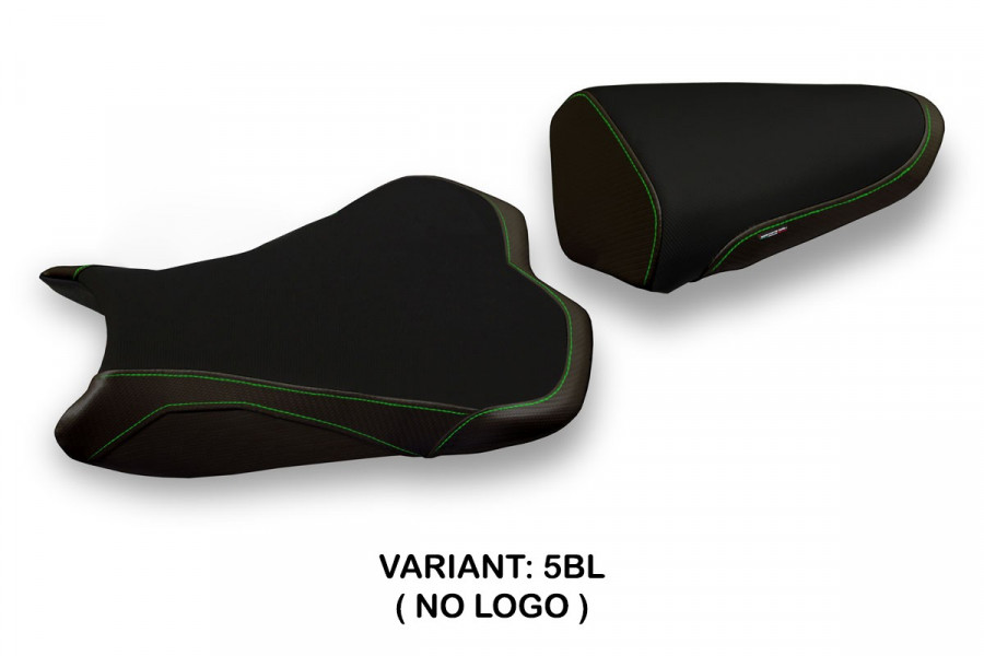 Funda de asiento compatible con Kawasaki Ninja ZX 6 R (13-18) modelo Ganda 1