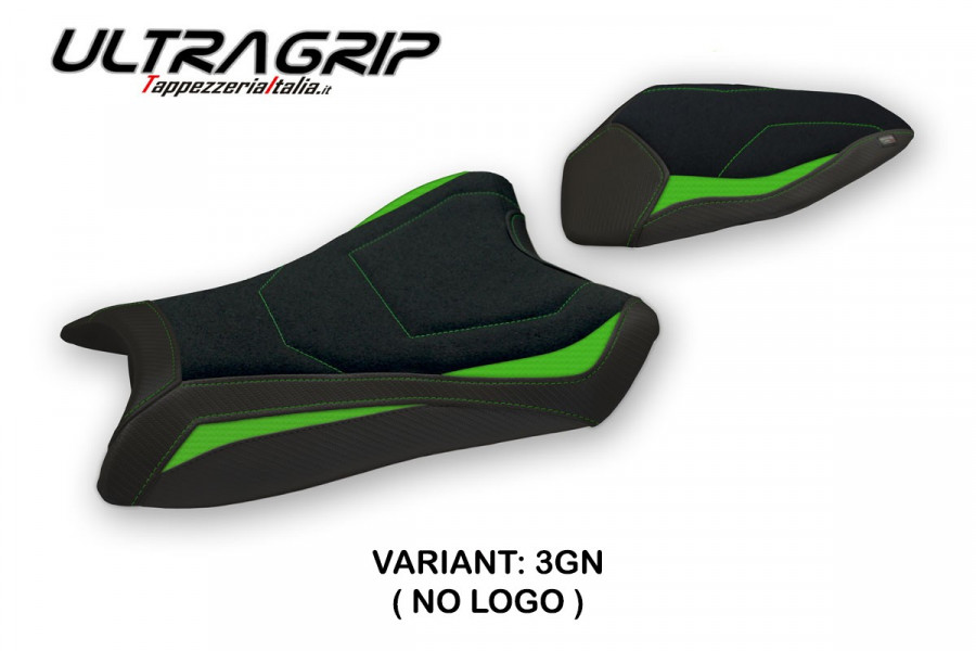 Funda de asiento compatible con Kawasaki Ninja ZX 6 R (19-20) modelo Tomar ultragrip