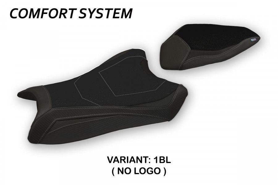 Housse de selle compatible Kawasaki Ninja ZX 6 R (19-20) modèle Anadia comfort system