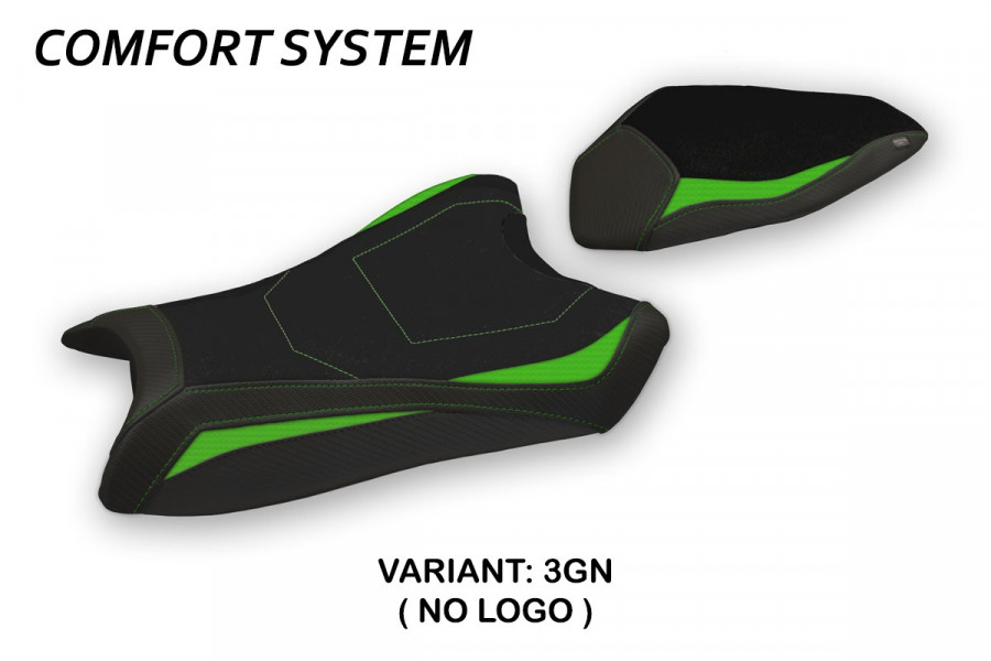 Rivestimento sella compatibile Kawasaki Ninja ZX 6 R (19-21) modello Anadia comfort system