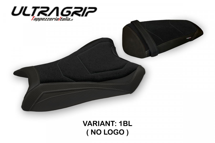 Funda de asiento compatible con Kawasaki Ninja ZX 10 R (11-15) modelo Rasht ultragrip