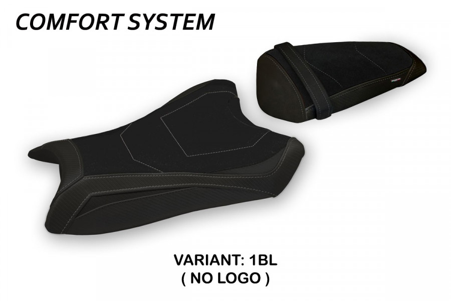 Funda de asiento compatible Kawasaki Ninja ZX 10 R (11-15) modelo Ca Mau comfort system