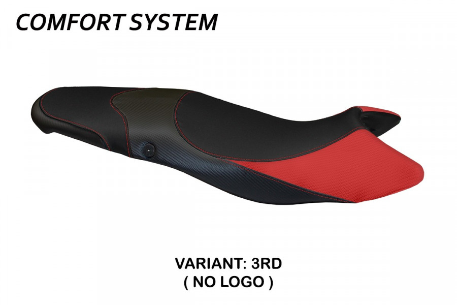 Sitzbezug kompatibel Triumph Street Triple (07-12) Modell Morris 1 Comfort System