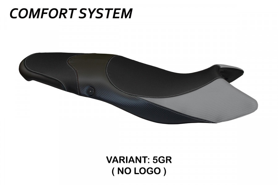 Rivestimento sella compatibile Triumph Street Triple (07-12) modello Morris 1 comfort system