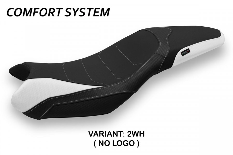 Funda de asiento compatible Triumph Street Triple (13-16) modelo Mariposa 1 comfort system