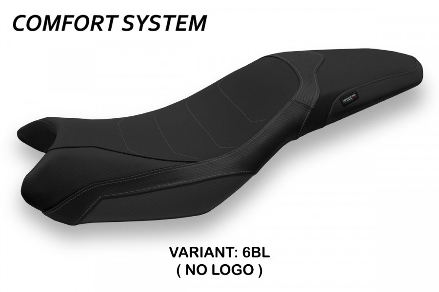 Funda de asiento compatible Triumph Street Triple (13-16) modelo Mariposa 1 comfort system