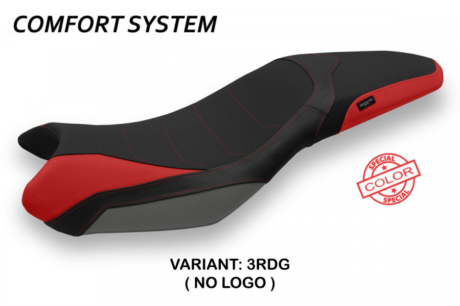 Housse de selle compatible Triumph Street Triple (13-16) modèle Mariposa special color comfort system