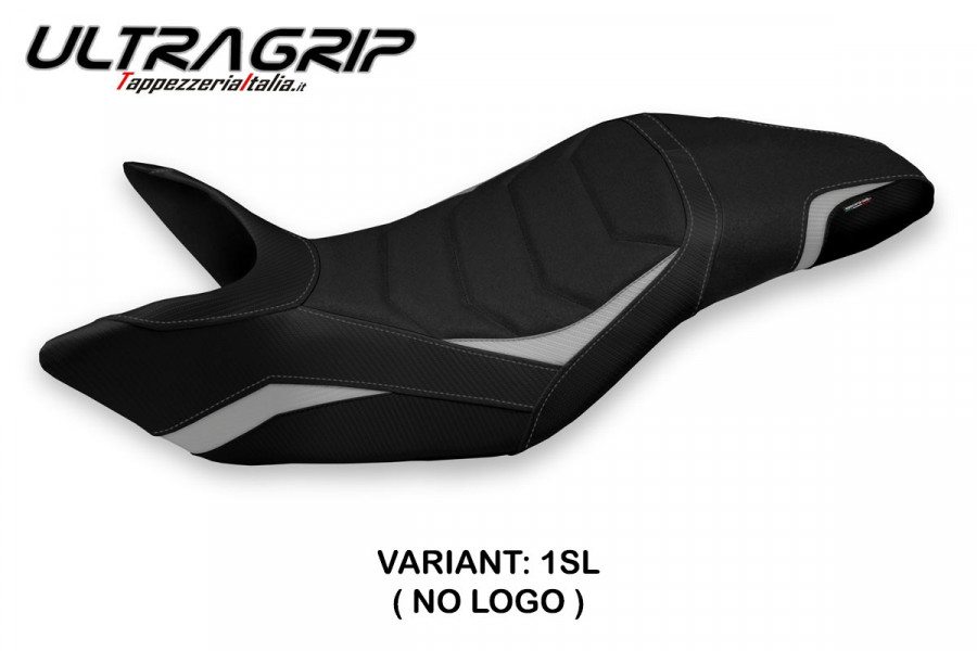 Funda de asiento compatible con Triumph Speed Triple (11-15) modelo Nisko 1 ultragrip