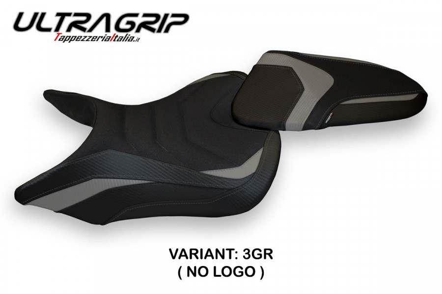 Funda de asiento compatible con Triumph Speed Triple (16-21) modelo Resia 1 ultragrip