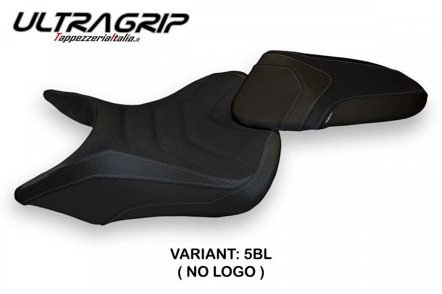 Funda de asiento compatible con Triumph Speed Triple (16-21) modelo Resia 1 ultragrip