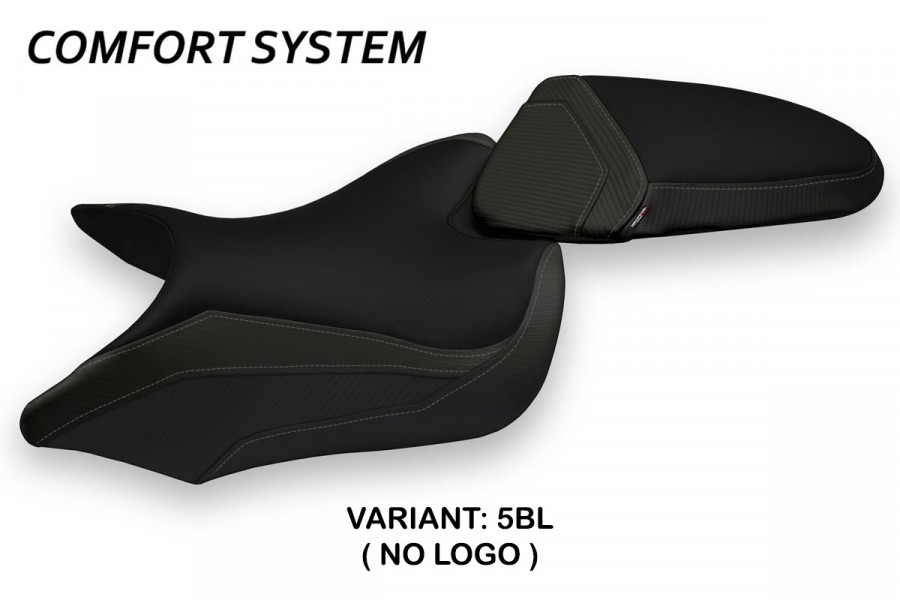 Funda de asiento compatible Triumph Speed Triple (16-21) modelo Maglie 1 comfort system