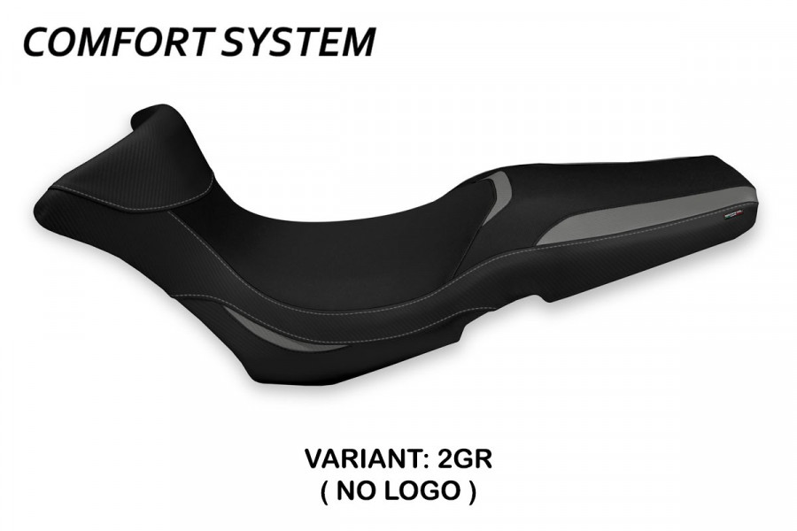 Funda de asiento compatible con Triumph Tiger 1050 Sport (13-20) modelo Gergei comfort system