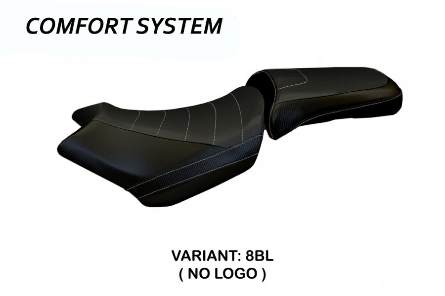 Housse de selle compatible Triumph Tiger 1200 (18-21) modèle Venezia 1 comfort system