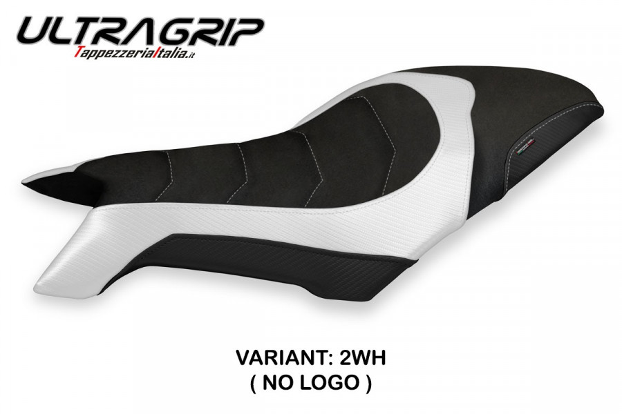 Funda de asiento compatible con MV Agusta Dragster 800 (19-22) modelo Svaliava 2 ultragrip