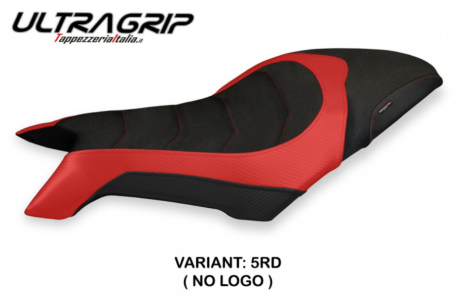 Funda de asiento compatible con MV Agusta Dragster 800 (19-22) modelo Svaliava 2 ultragrip