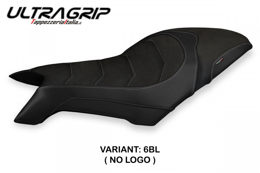 Funda de asiento compatible con MV Agusta Dragster 800 (19-22) modelo Svaliava 2 ultragrip