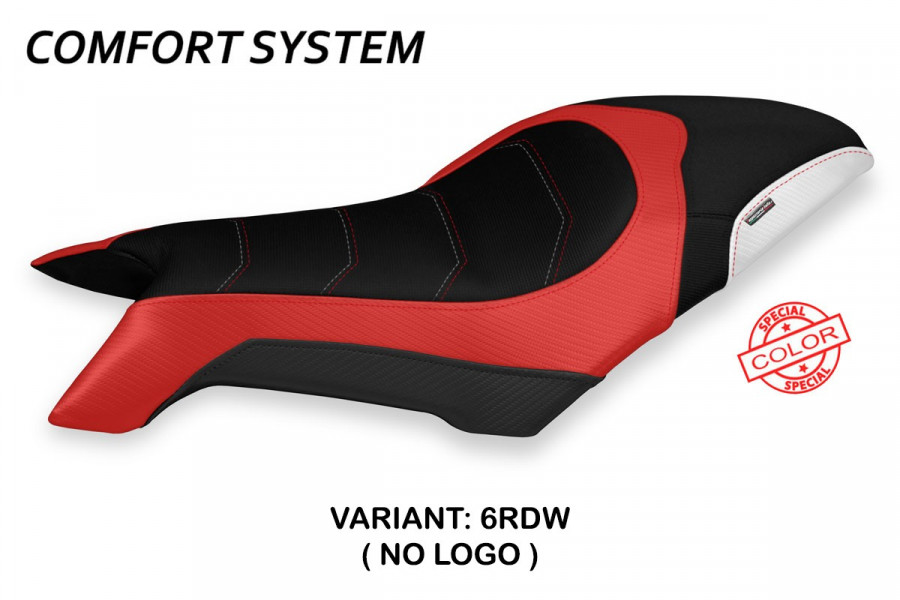 Funda de asiento compatible MV Agusta Dragster 800 (19-22) modelo Dobrica comfort system