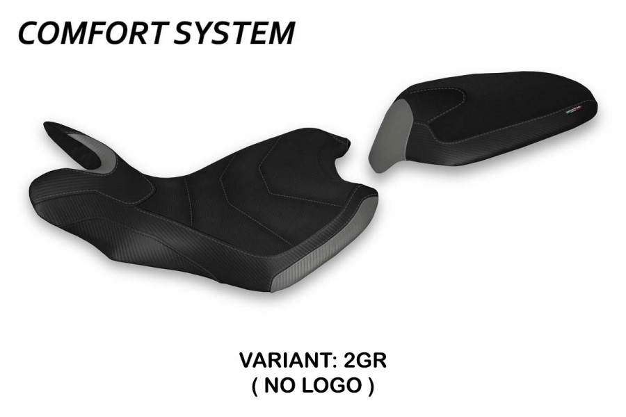 Funda de asiento compatible con MV Agusta Turismo Veloce (21-22) modelo Lindt comfort system