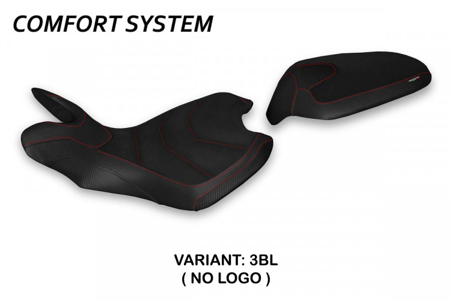 Funda de asiento compatible con MV Agusta Turismo Veloce (21-22) modelo Lindt comfort system