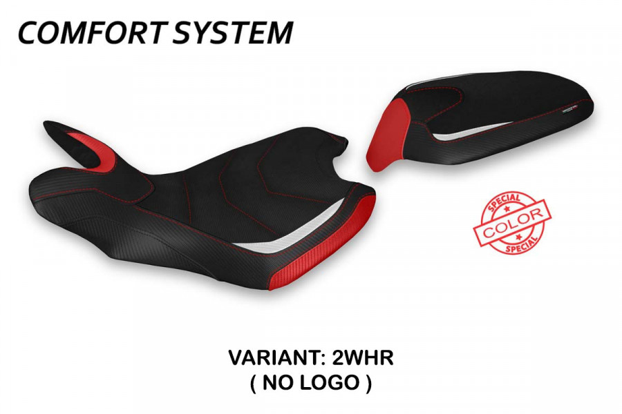 Funda de asiento compatible MV Agusta Turismo Veloce (21-22) modelo Lindt special color comfort system