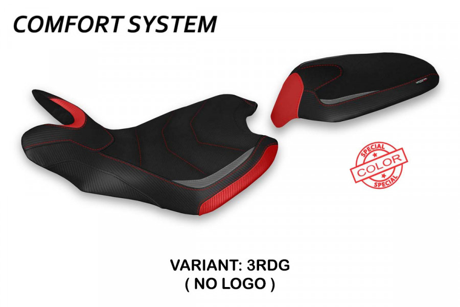 Funda de asiento compatible MV Agusta Turismo Veloce (21-22) modelo Lindt special color comfort system