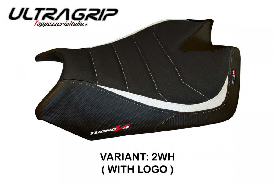 Funda de asiento compatible Aprilia Tuono V4 (11-20) modelo Tanami ultragrip