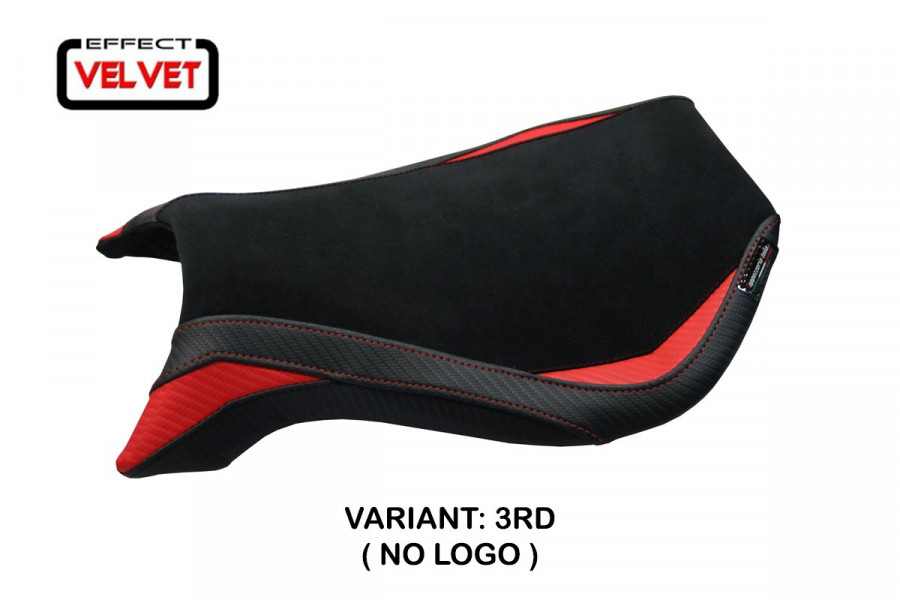 Funda de asiento compatible con MV Agusta F4 (99-09) modelo Natori Velvet