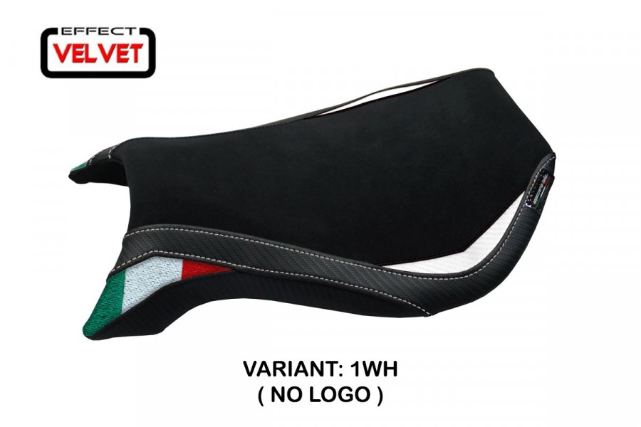 Funda de asiento compatible con MV Agusta F4 (99-09) modelo Natori Trico Velvet