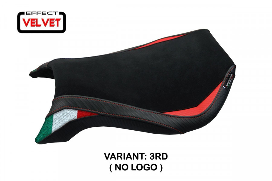 Housse de selle compatible MV Agusta F4 (99-09) modèle Natori Trico Velvet